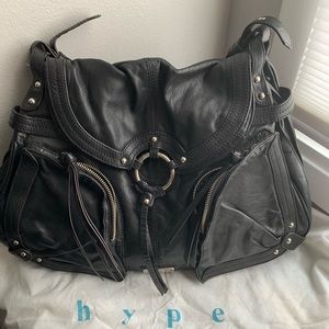 HYPE, Genuine Leather hobo style
